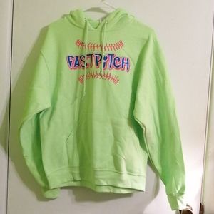 Green Fastpitch Sweatshirt